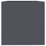 Planter Anthracite 62x40x39 cm Steel 841597