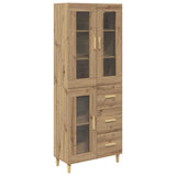 Highboard Artisan Oak 69.5 x 34 x 180 cm Engineered Wood 3415886