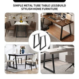 ZNTS Dining Table Legs 28 Inch, Heavy Duty Metal Legs for Table, Dining Table Legs/Coffee Table 43957659