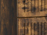 Bedside Cabinet Smoked Oak 43 x 41 x 66.5 cm Engineered Wood 893870