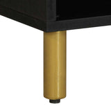 TV Cabinet Black 80x33x46 cm Engineered Wood 4017665