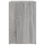 Shoe Cabinet Grey Sonoma 130x35x54 cm Engineered Wood 816750