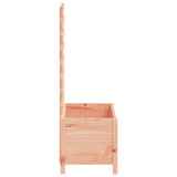 Garden Planter with Rack 79x39.5x114 cm Solid Wood Douglas 832524