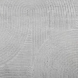 Rug IZA Short Pile Scandinavian Look Grey 160 cm 375460