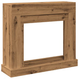 Fireplace Surround Artisan Oak 100x30x87.5 cm Engineered Wood 854570
