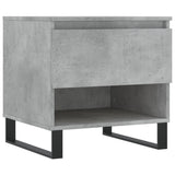 Coffee Tables 2 pcs Concrete Grey 50x46x50 cm Engineered Wood 830933