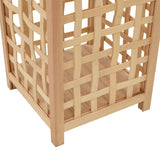 Hanging Candle Lantern Holder Bamboo Natural 246815
