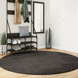 Rug ISTAN High Pile Shiny Look Anthracite 200 cm 375649