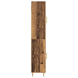 Highboard 2 pcs Old Wood Engineered Wood 3415665