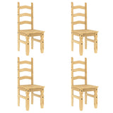 5 Piece Dining Set Panama Solid Wood Pine 3345209