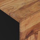 Bedside Cabinet 50x33x60 cm Solid Wood Acacia&Engineered Wood 350657