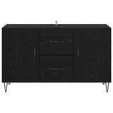 Sideboard Black Oak 100 x 36 x 60 cm Engineered Wood 882471