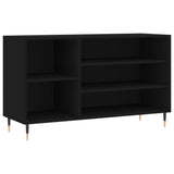 Shoe Cabinet Black 102x36x60 cm Engineered Wood 831405