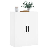 Wall Mounted Cabinet White 69.5x34x90 cm 828444