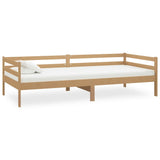 ZNTS Day Bed without Mattress Honey Brown Solid Wood Pine 90x200cm 806933