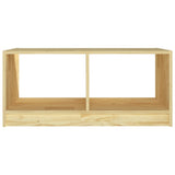 Coffee Table 75x50x33.5 cm Solid Pinewood 809906