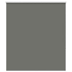 ZNTS Roller Blind Blackout Grey 140x150 cm Fabric Width 136.6 cm Polyester 4011136