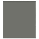 Roller Blind Blackout Grey 140x130 cm Fabric Width 136.6 cm Polyester 4011110