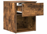 Bed Cabinet 2 pcs Smoked Oak 29 x 31.5 x 49 cm Engineered Wood 8001106