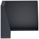 Retaining Wall 2 pcs 50 x 50 x 30 cm Steel Anthracite 8015204