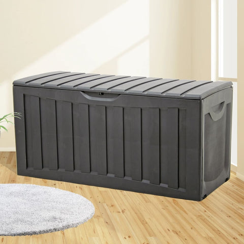 Storage Box Black 118x53x57 cm Polypropylene 153887