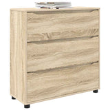 Storage Cabinet Sonoma Oak 80 x 31 x 81 cm Engineered Wood 888849