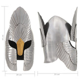 Fantasy Medieval Knight Helmet Replica LARP Silver Steel 286230