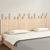 Wall Headboard 204x3x80 cm Solid Wood Pine 824778