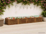 4-Piece Seat Cushions VUGHT 4 pcs 100% Polyester Multicolour 946285