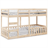 Bunk Bed 90x200 cm Solid Wood Pine 3308589