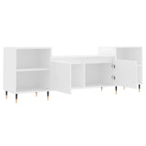 TV Cabinet White 160x35x55 cm Engineered Wood 831332