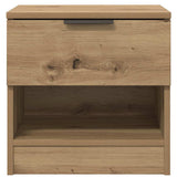 Bed Cabinet 2 pcs Artisan Oak 40 x 39 x 40cm Engineered Wood 880517