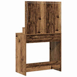 Dressing Table Old Wood 75.5 x 41 x 135 cm Engineered Wood 865116