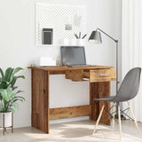 Desk with Drawer Old Wood 100 x 50 x 76 cm Engineered Wood 875248