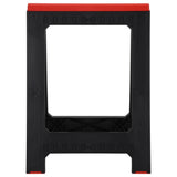 Foldable Work Trestles 2 pcs Black and Red Polypropylene 350 kg 152104