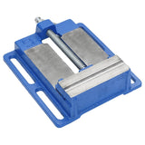 Drill Press Vise Blue 150 mm Cast Iron 154634