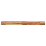 Floating Shelves 2 pcs 100x20x4 cm Oil Finished Solid Wood Acacia 3279588