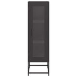 Highboard Black 36x39x123 cm Cold-rolled Steel 853392