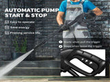 1800W High Pressure Washer, 150 Bar Pressure, 420 L/h Flow, Portable Electric Power Washer Jet Wash T3398P323874
