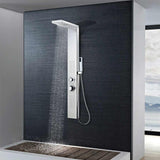 Shower Panel System Stainless Steel Square 142371