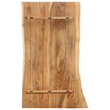 286331 Table Top Solid Acacia Wood 100xx2,5 cm