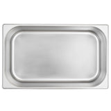 Gastronorm Containers 2 pcs GN 1/1 150 mm Stainless Steel 50882
