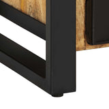 Sideboard 55x35x70 cm Solid Rough Wood Mango 4013577