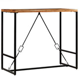 Bar Table Solid Reclaimed Wood 120x60x106 cm 246289