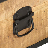 Coffee Table 70x50x33 cm Solid Mango Wood 286378