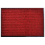 Door Mat Red 120 x 180 cm PVC 241272