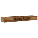 ZNTS Bedside Tables Old Wood Solid Reclaimed Wood 135 x 36.5 x 16.5 cm 866993
