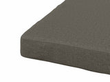 4-Piece Seat Cushions SOEST 4 pcs 100% Polyester Grey 944896