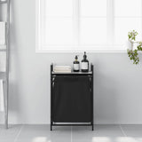 Laundry Basket 1 Compartment with Shelf Grey Sonoma 859073