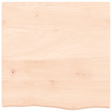 Table Top 60x60x2 cm Untreated Solid Wood Oak 3156287